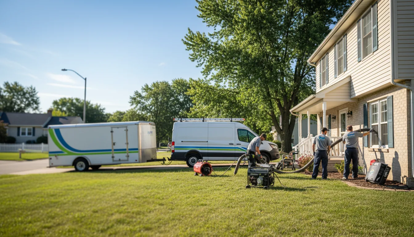 Flooded Basement Restoration And Cleanup With Repair in Saint Ignace, MI near me